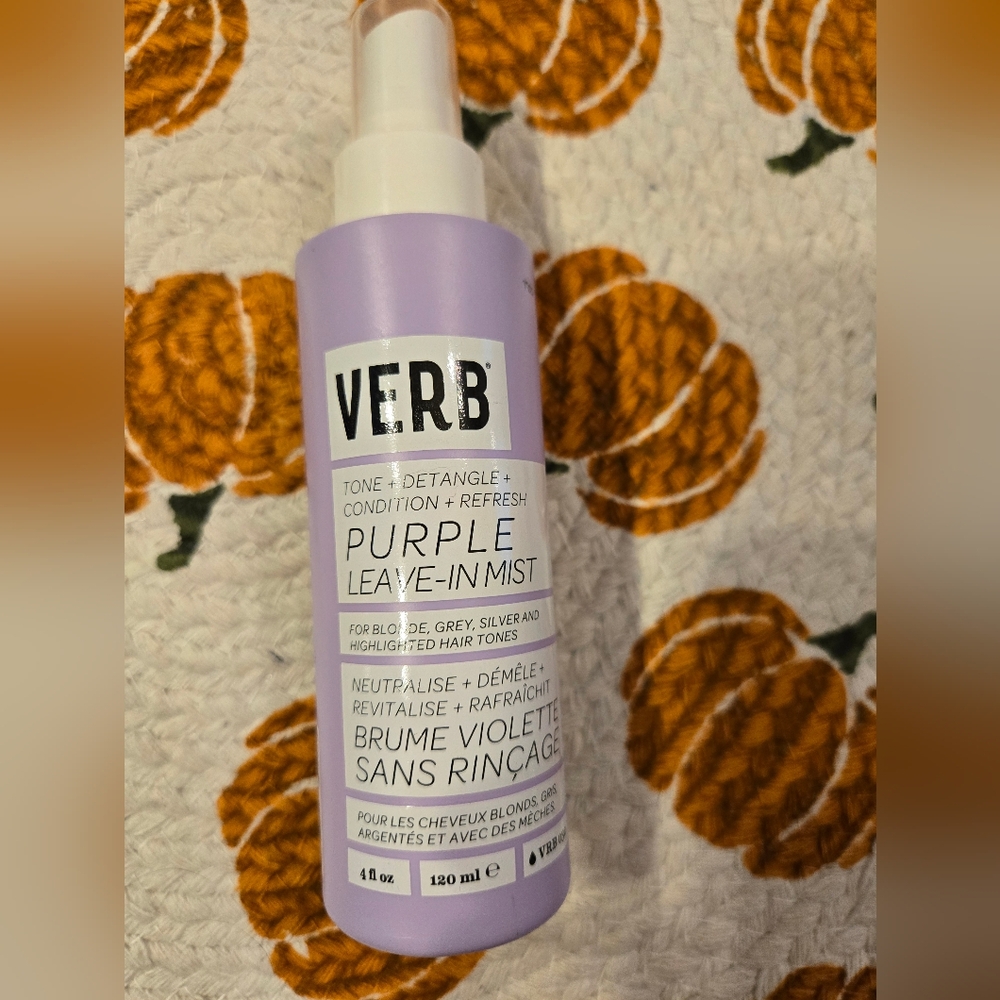 Purple Leave-In Mist for Blonde Hair